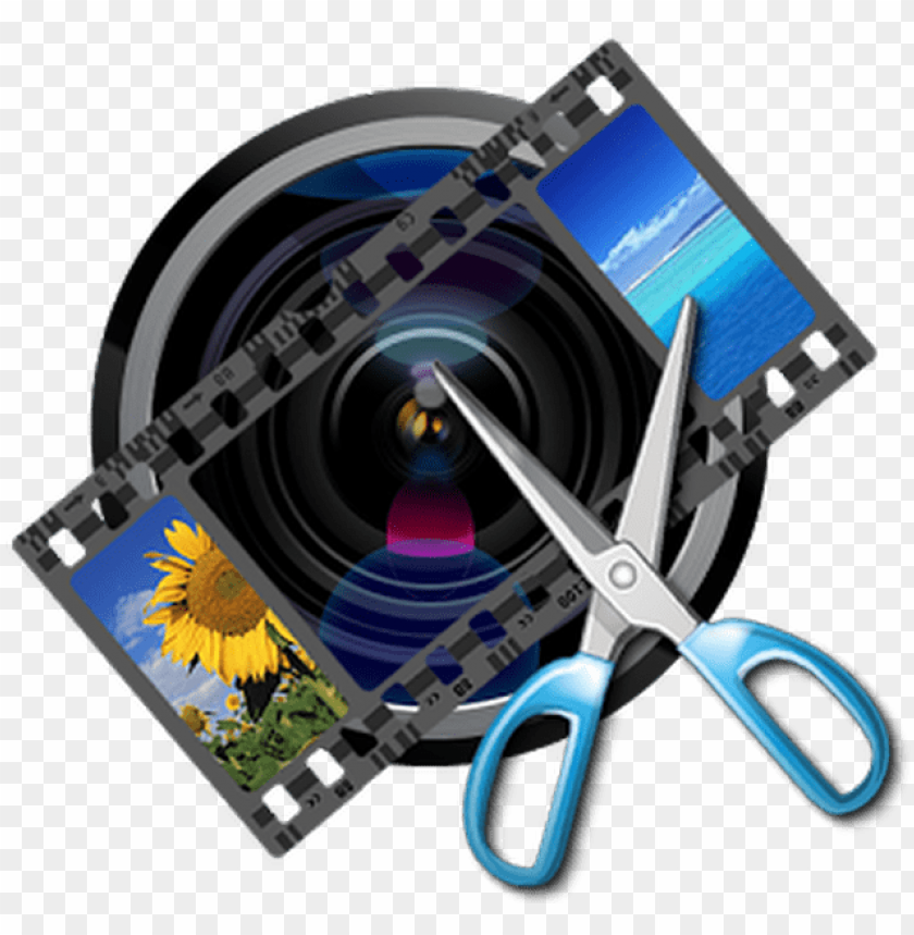 why professional video editing  video edit logo PNG image with