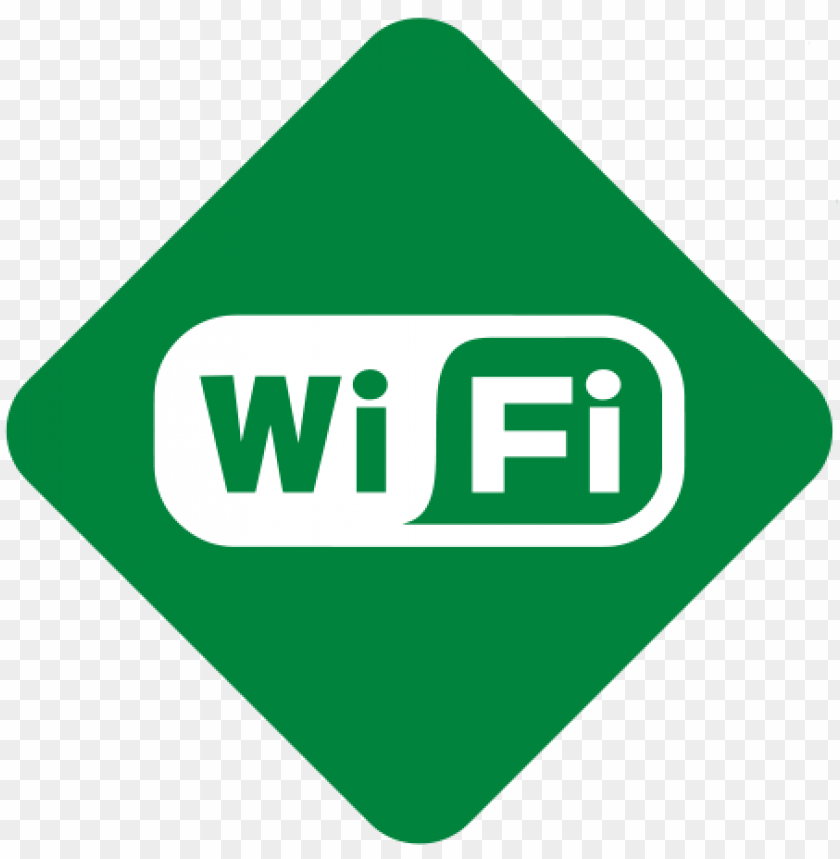 diamond shaped wifi badge