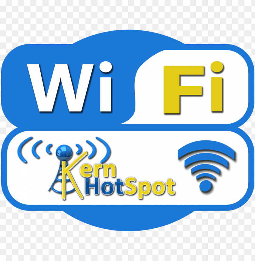 Premium Vector | Wi-fi icon on dark background. free wi-fi hotspot symbol.  illustration.