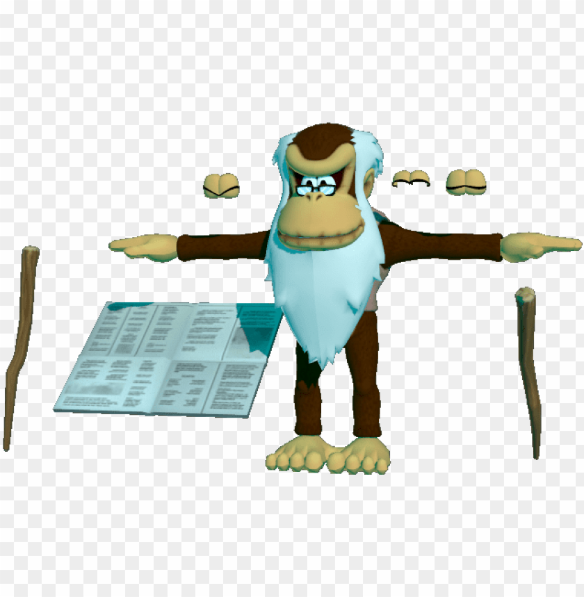 free PNG wii u donkey kong country tropical freeze cranky kong - portable network graphics PNG image with transparent background PNG images transparent