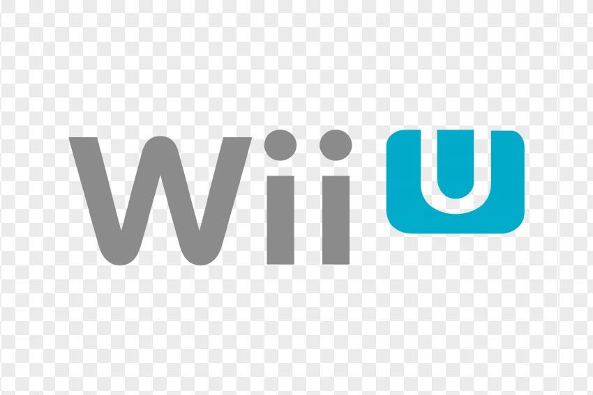Wii U Logo Nintendo Gaming Console Symbol PNG Transparent Background