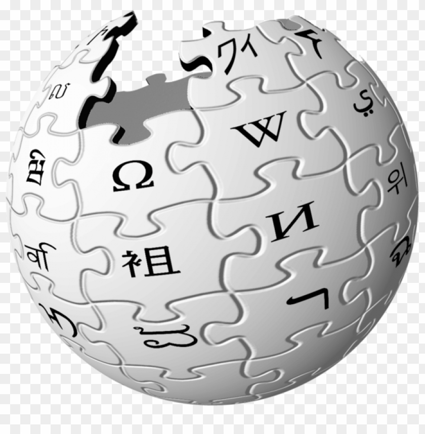  wikipedia logo transparent - 479100