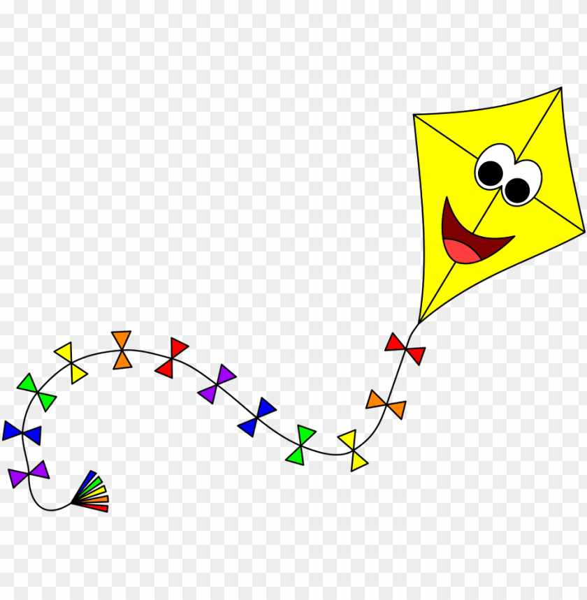 windkite - yellow kite, kite