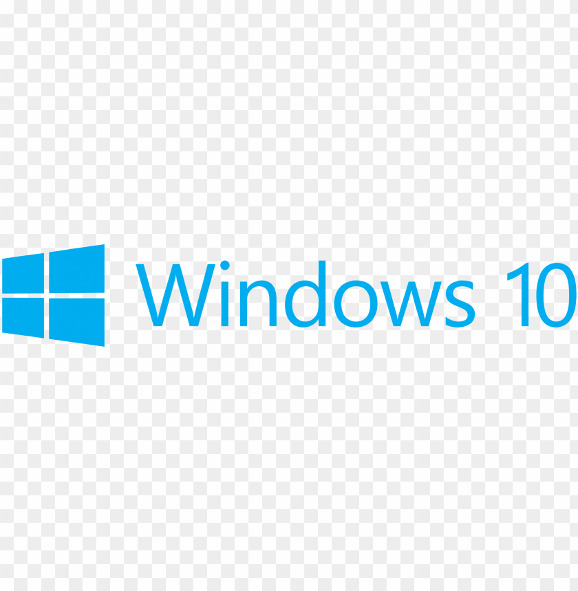 windows, 10, logo, png