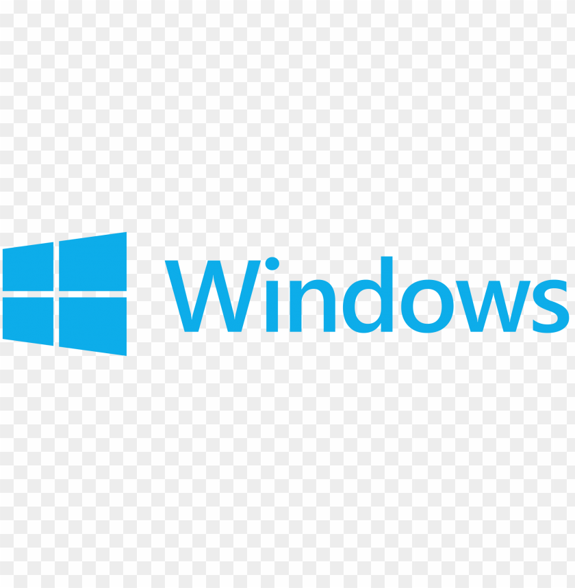 windows logo and name PNG image with transparent background | TOPpng