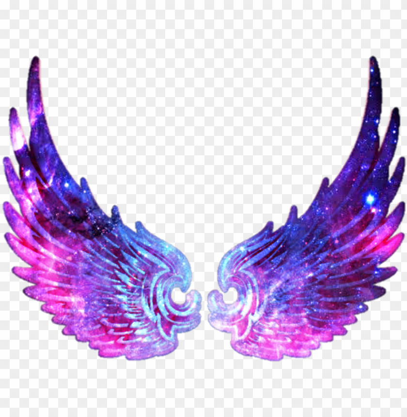 Wings Tumblr Galaxy Angel Fantasy Cute Bluewings Earrings Images, Photos, Reviews