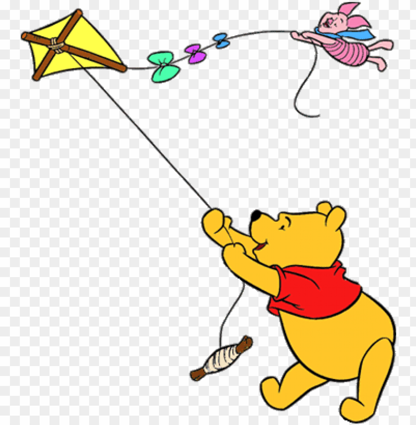 winnie the pooh and friends9 - winnie the pooh kite, kite