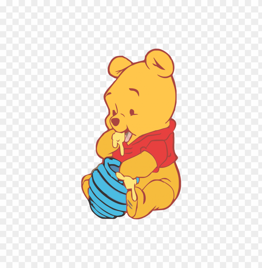 winnie the pooh baby clipart png photo - 20172
