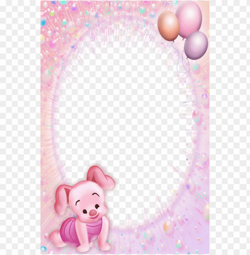 winnie the pooh, borders, camera, decorative, baby shower, vintage, collage