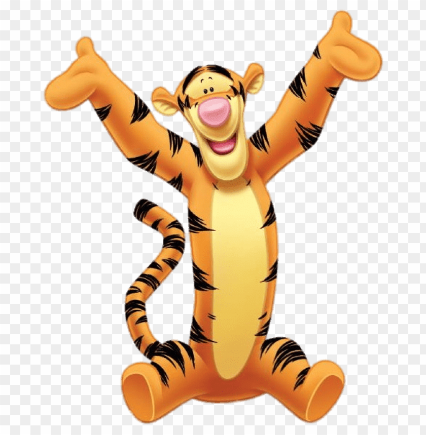 winnie the pooh tigger paws up clipart png photo - 66783