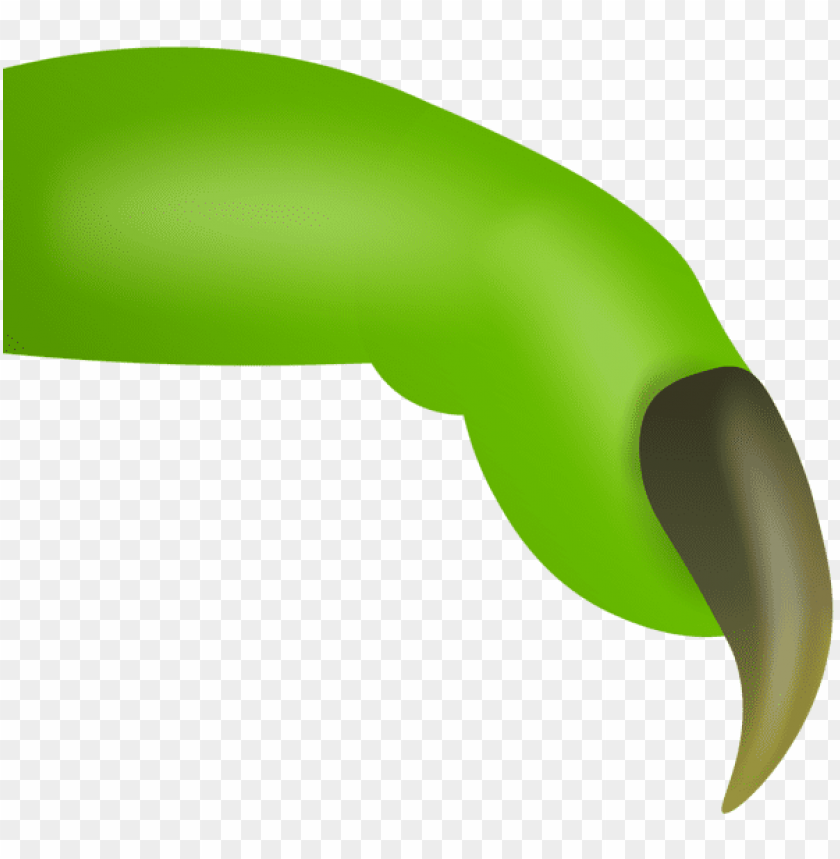 witch finger green png images background -  image ID is 56494