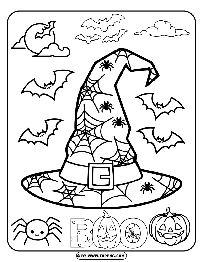 Halloween , Coloring Page , Coloring Sheet