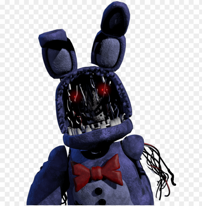 Fnaf 2 Full Body Withered Bonnie Face Withered Bonnie Alternate Jumpscare Custom Fnaf Bonnie Fnaf Withered Bonnie Png Image With Transparent Background Toppng