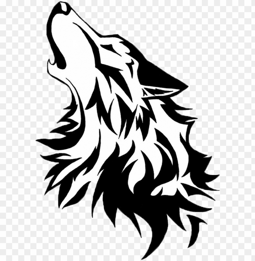 Wolf Head Stencil Png Image With Transparent Background Toppng