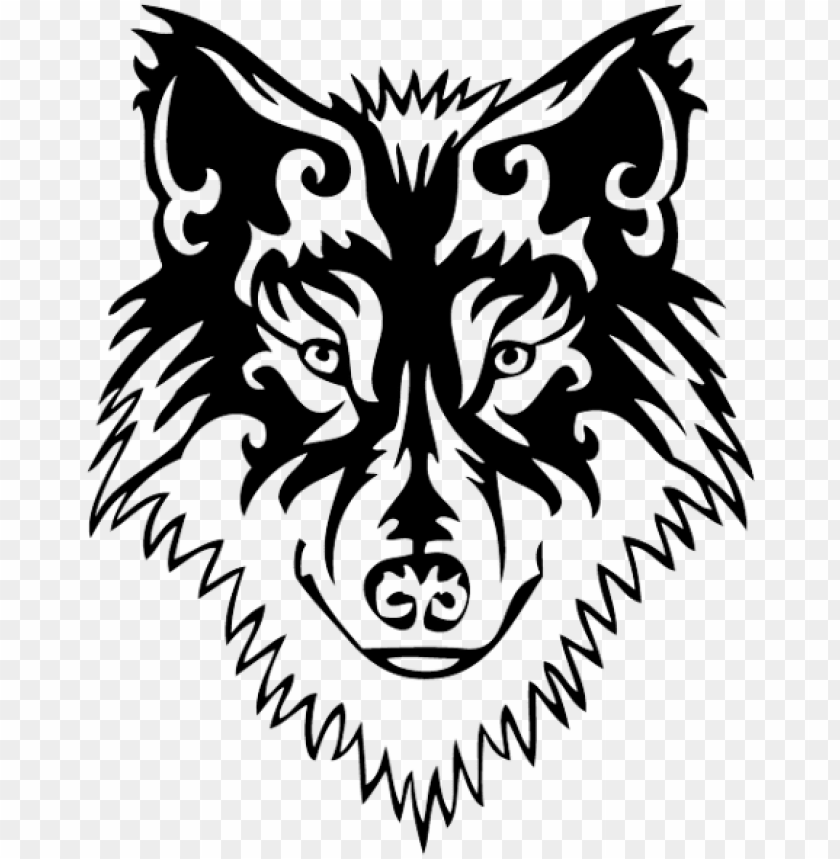 Wolf Tattoos Images All Native - Wolf Tattoo PNG Transparent Background