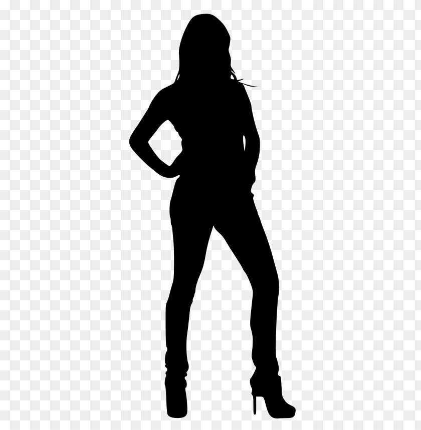 Transparent woman silhouette PNG Image - ID 4290