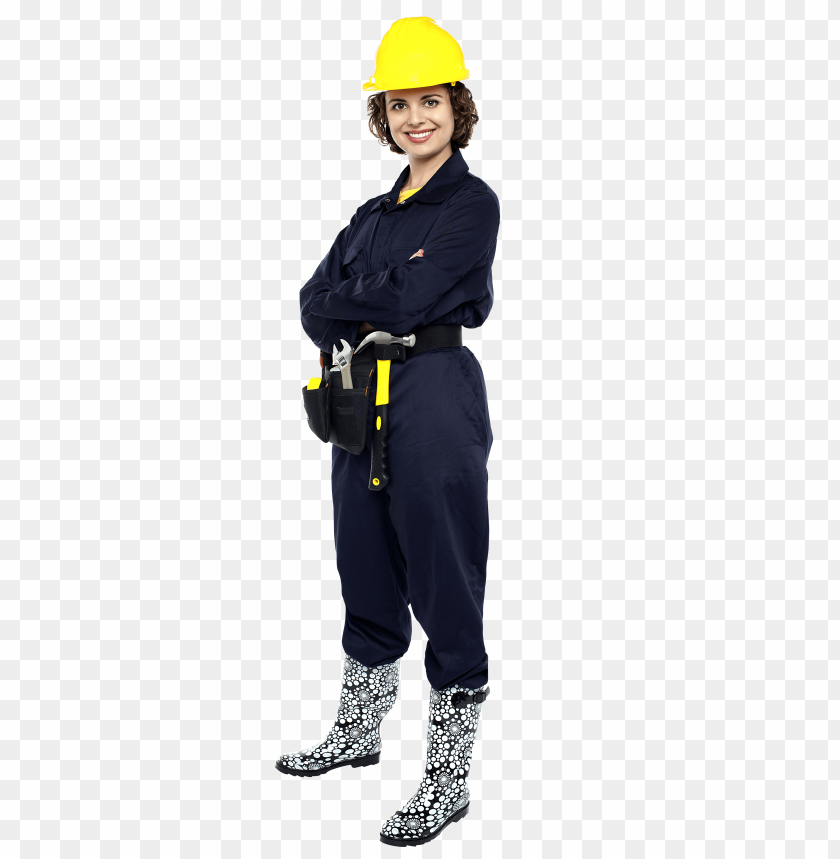 Transparent Background PNG Image Of Women Worker - Image ID 24980