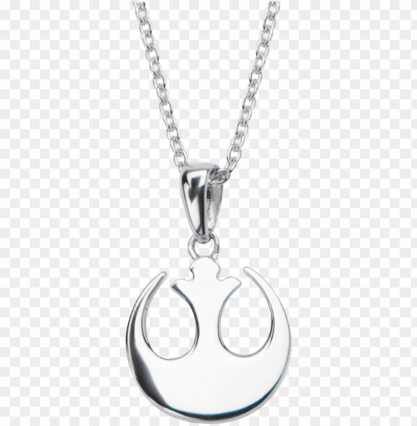 Womens Sterling Silver Rebel Alliance Necklace PNG Transparent With Clear Background ID 93435