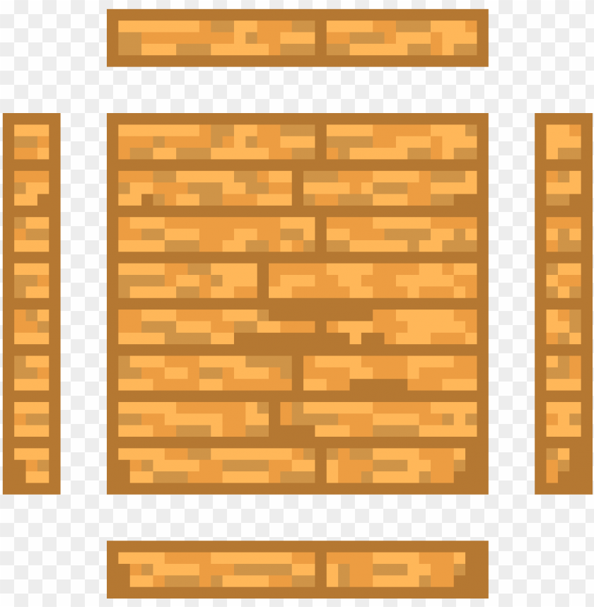 Wood Tile Set Wooden Wall Pixel Art Png Image With Transparent Background Toppng
