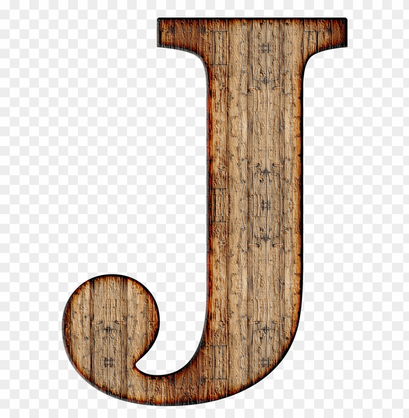 miscellaneous, alphabet, wooden capital letter j, 