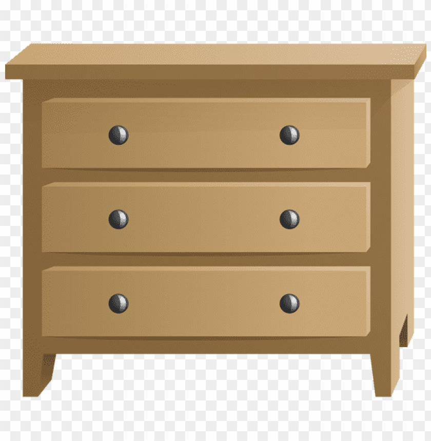 wooden commode transparent clipart png photo - 54749