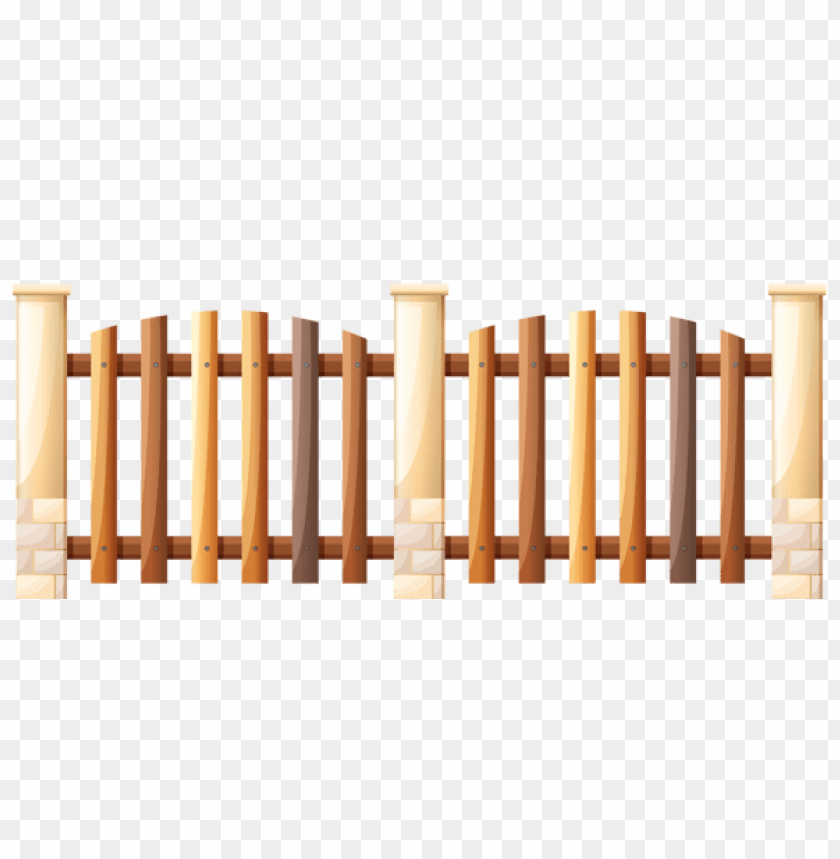 Download wooden yard fence clipart png photo  @toppng.com