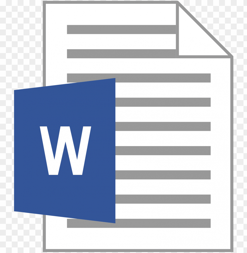 Word File Icon Word 2016 File Icon Png - Free PNG Images | TOPpng