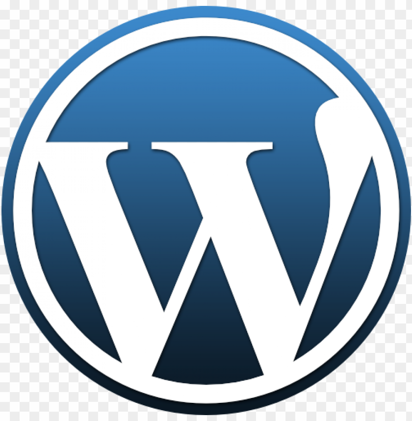 wordpress logo transparent