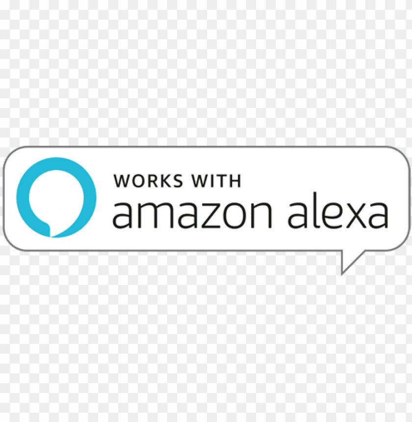 works with amazon alexa logo PNG transparent with Clear Background ID 86967