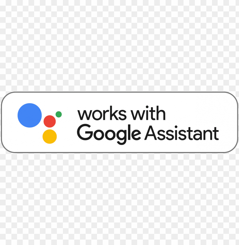 works with google assistant and amazon alexa logo PNG transparent with Clear Background ID 187934