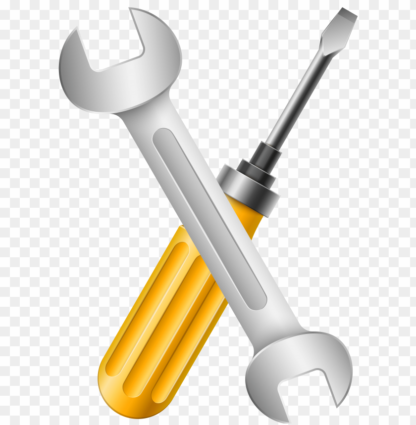 screwdriver, wrench