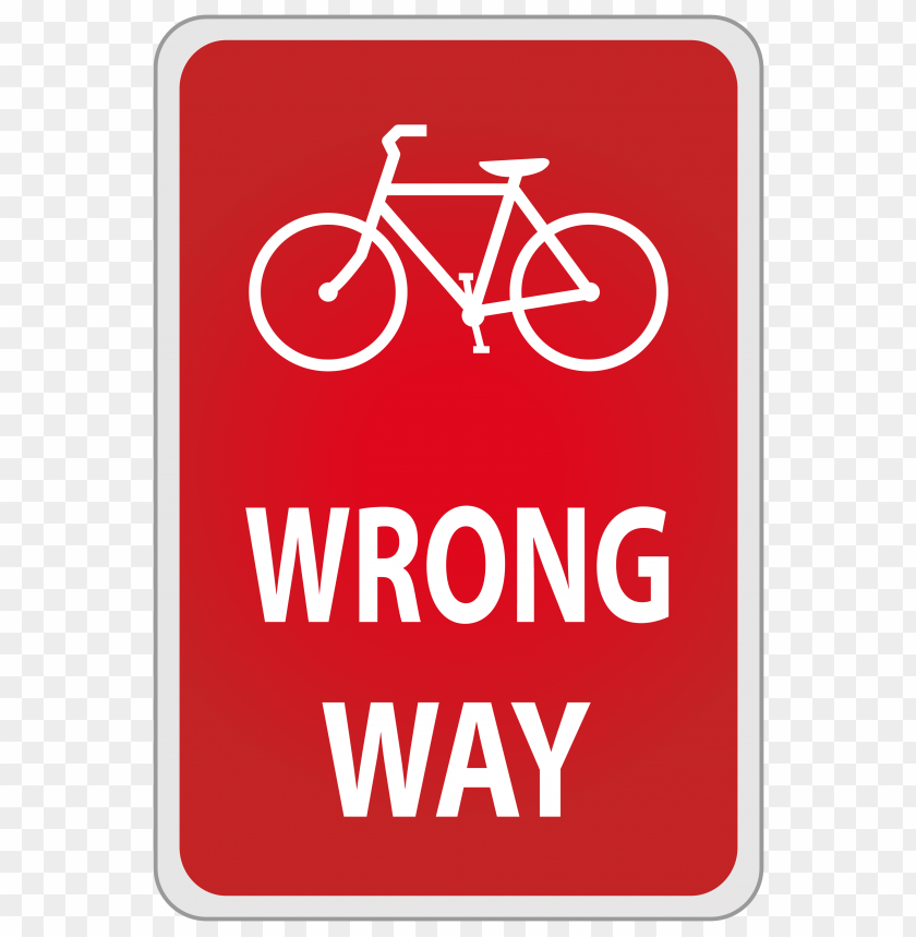sign, way, wrong
