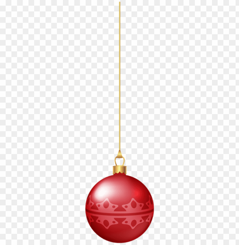free PNG xmas hanging ball red PNG Images PNG images transparent