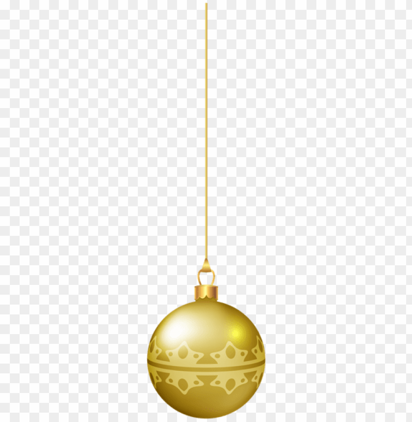 xmas hanging ball yellow PNG Images@toppng.com