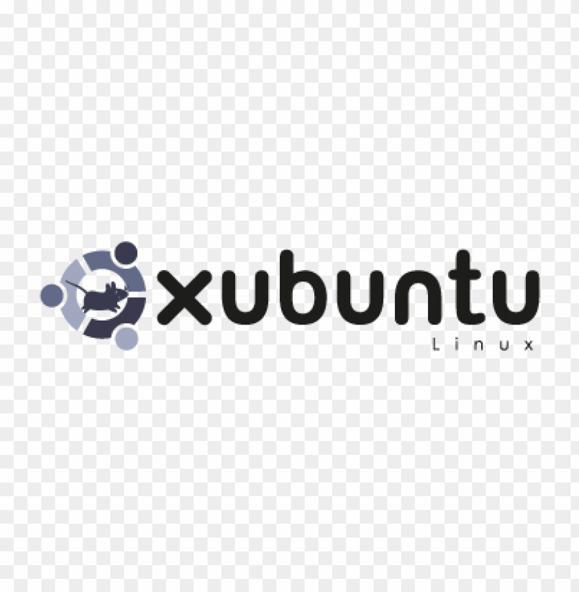  xubuntu linux vector logo free - 462957