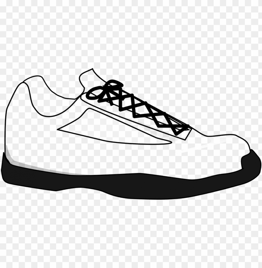 free PNG yeezy vector clipart jpg freeuse download - shoe clipart black and white PNG image with transparent background PNG images transparent