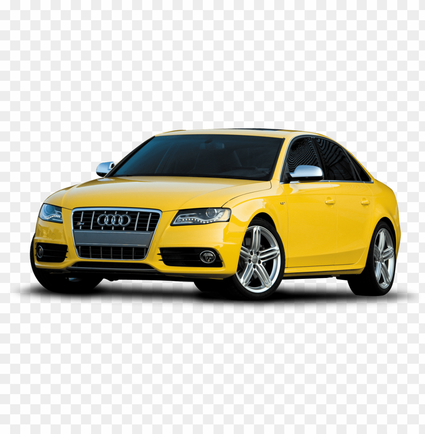 Transparent PNG image Of yellow audi car png im - Image ID 38133