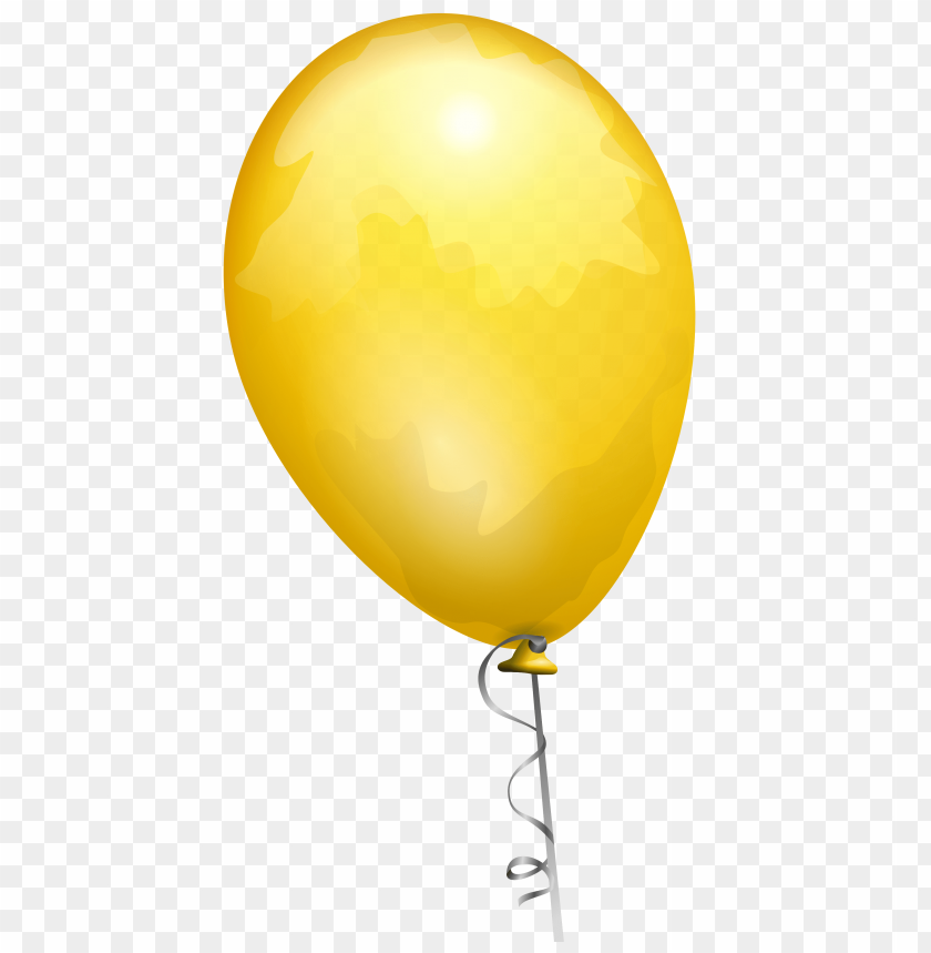 free PNG Download yellow balloon clipart png photo   PNG images transparent