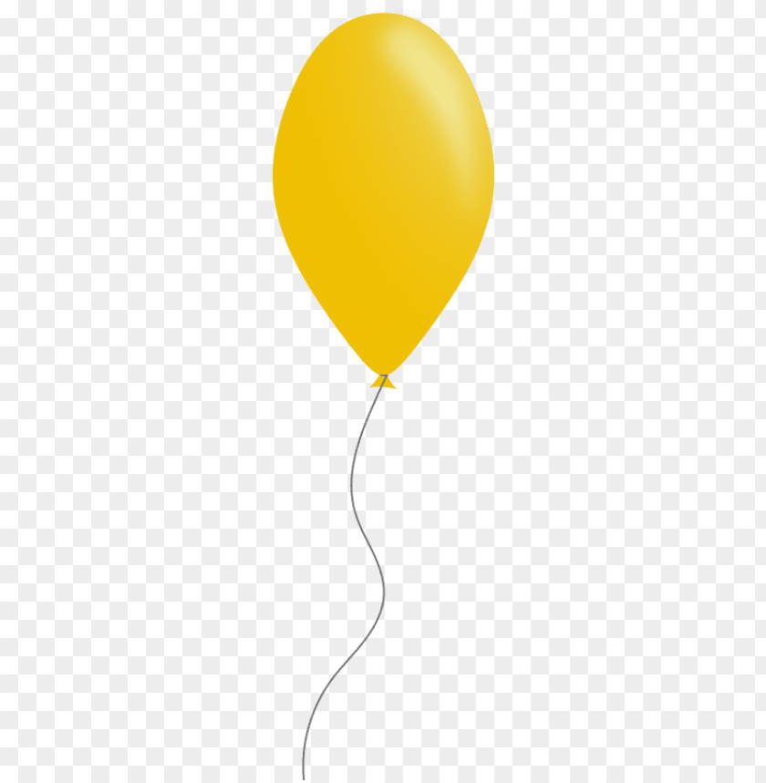 free PNG yellow balloon lwey7k clipart - yellow balloons cartoon PNG image with transparent background PNG images transparent