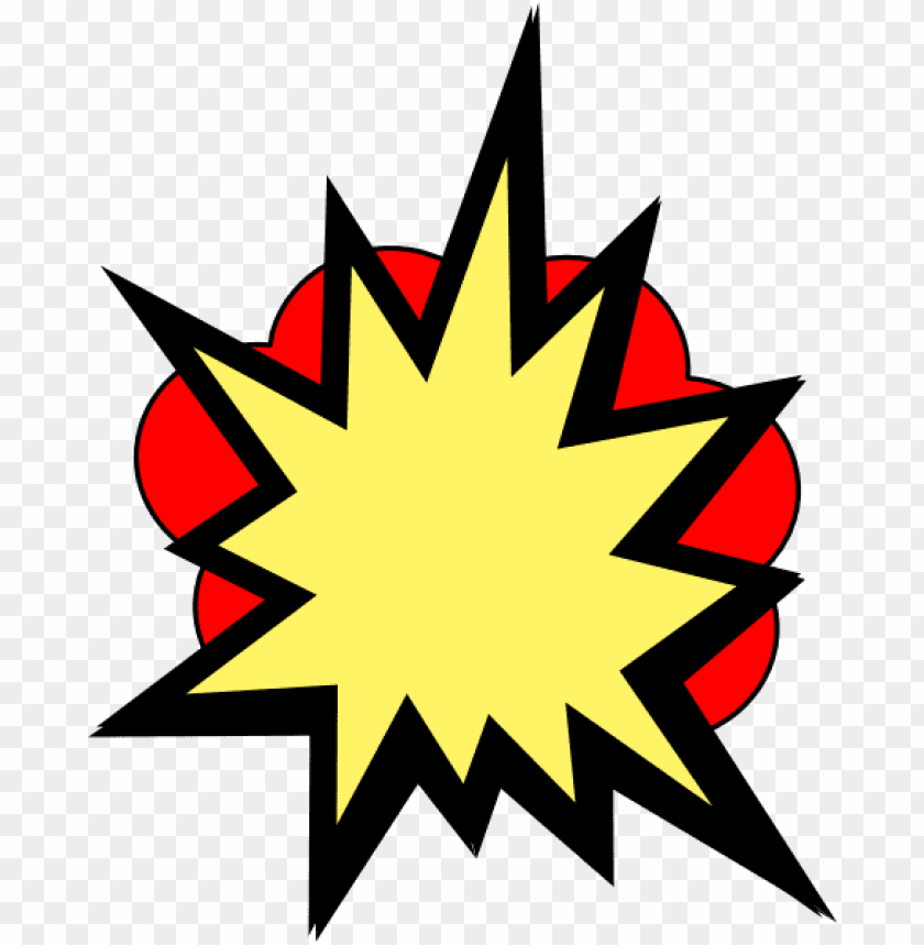 yellow comic book pow PNG transparent with Clear Background ID 96109