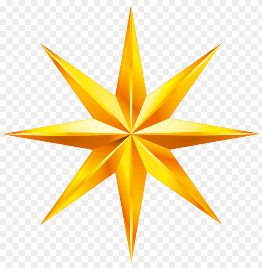 yellow decorative star