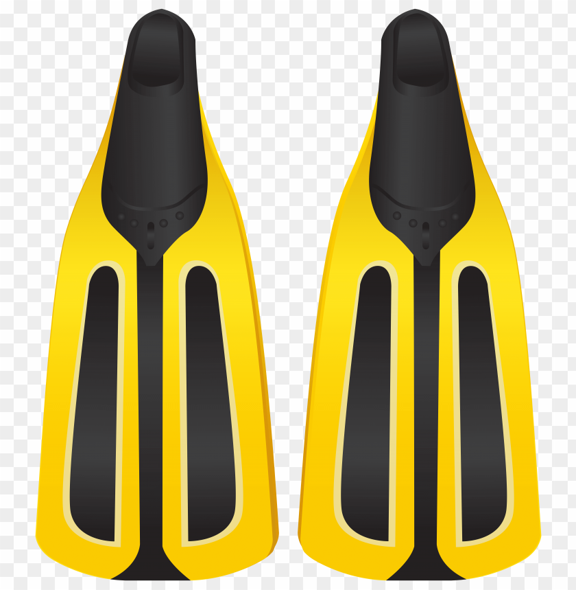 free PNG Download yellow diving fins clipart png photo   PNG images transparent