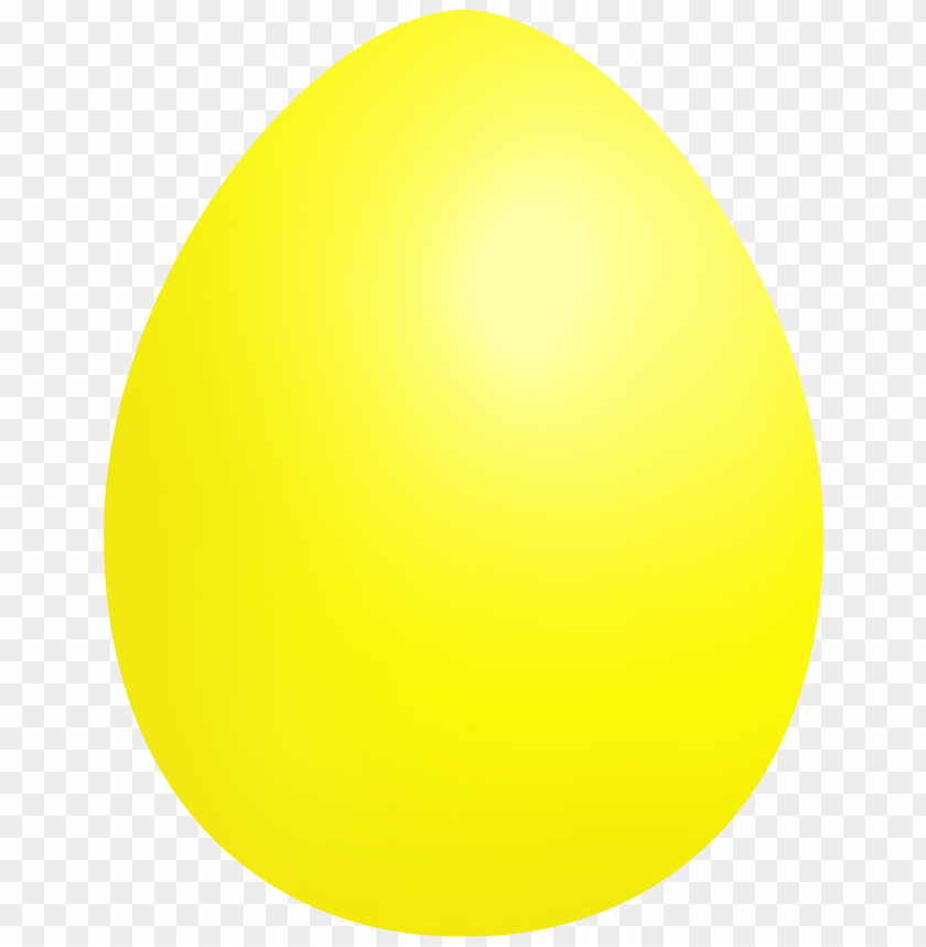 yellow easter egg clipart png photo - 31095