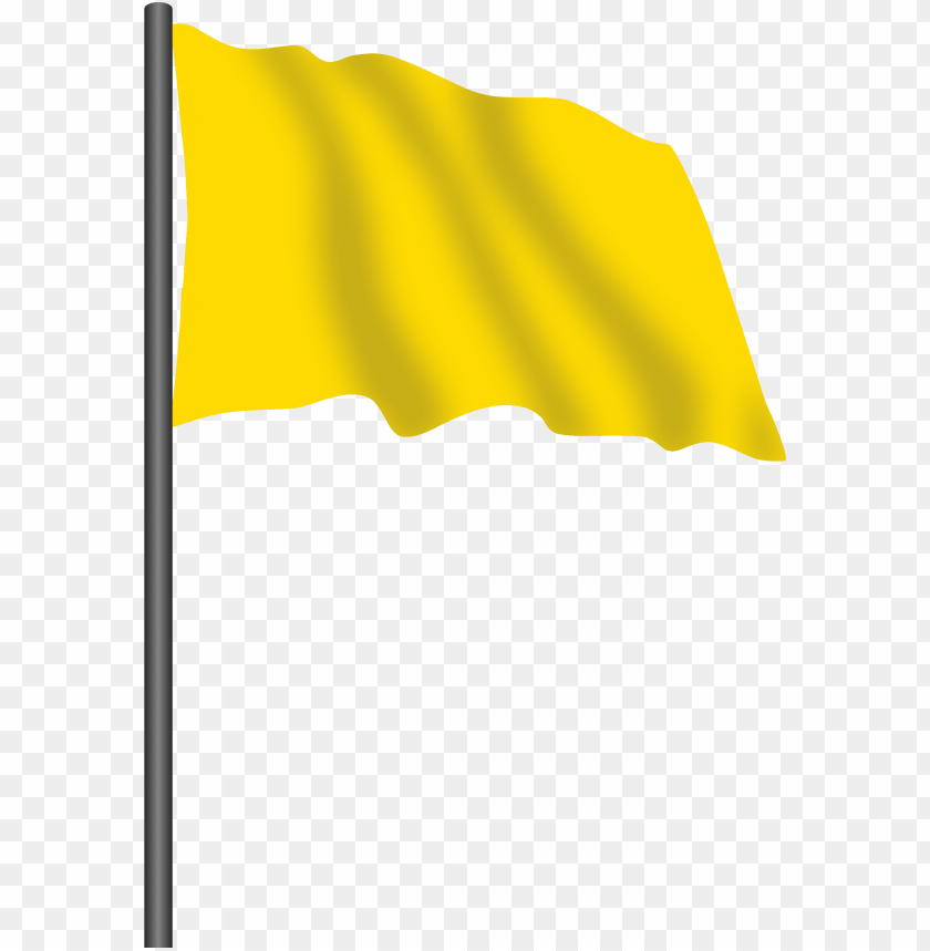 yellow flag clipart