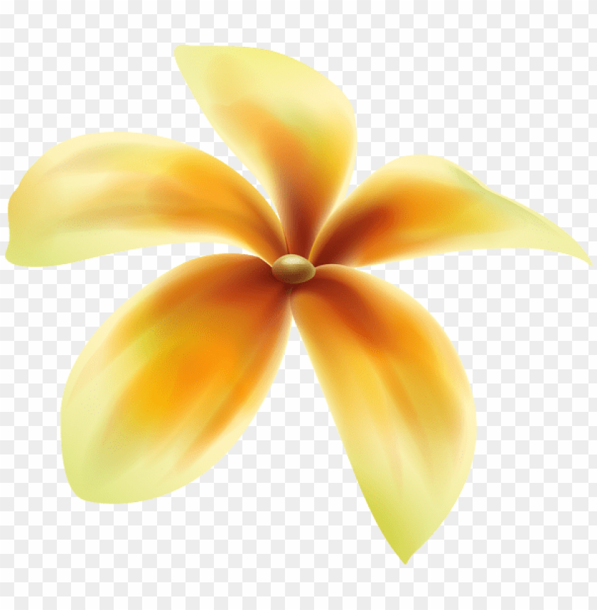yellow flower png deco