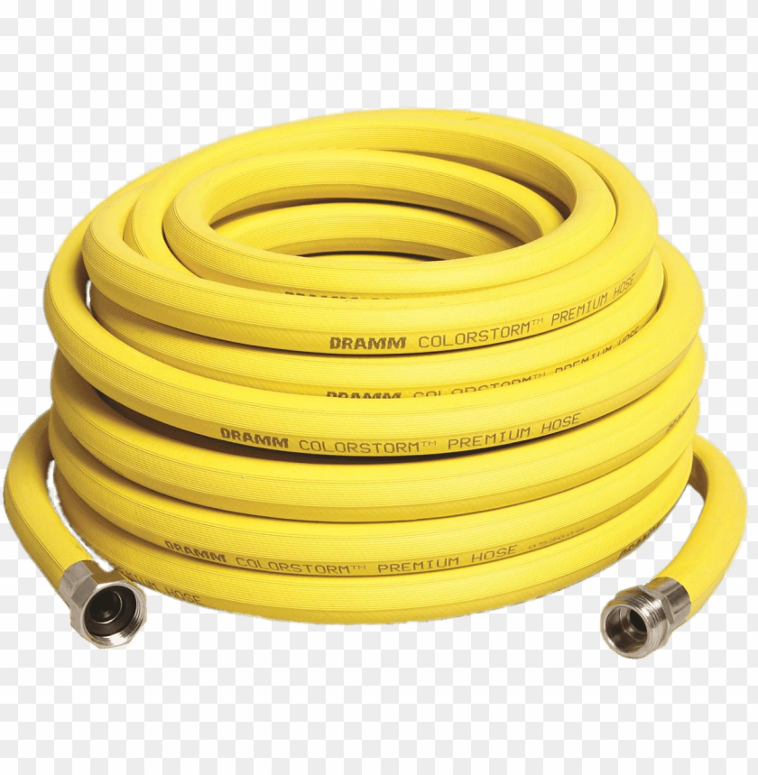 tools and parts, water hose, yellow garden hose, 