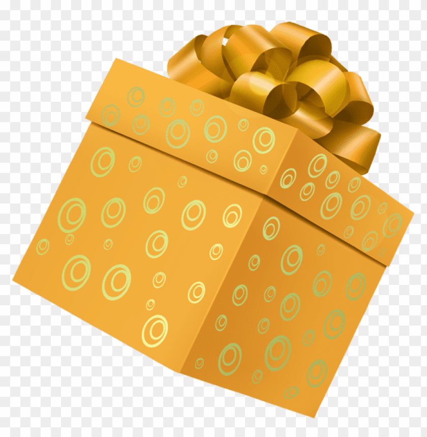 Download Yellow Gift Box Clipart Png Photo Toppng - roblox gift box
