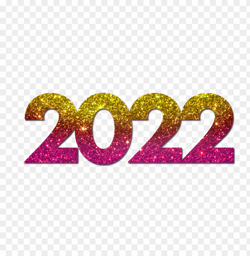 free PNG yellow gold & pink  glitter  2022 hd PNG image with transparent background PNG images transparent