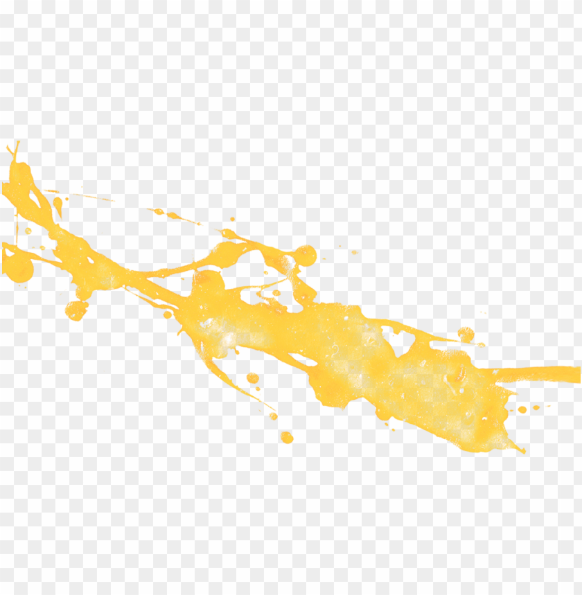 yellow paint splash png, splash,yellow,paint,png