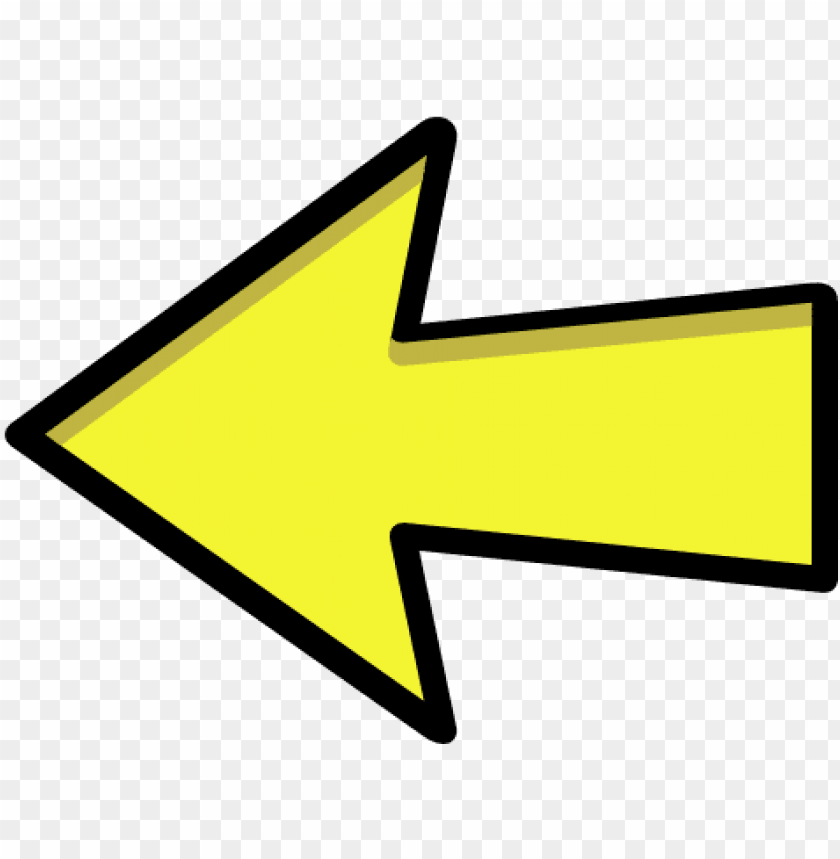 yellow right arrow PNG image with transparent background | TOPpng